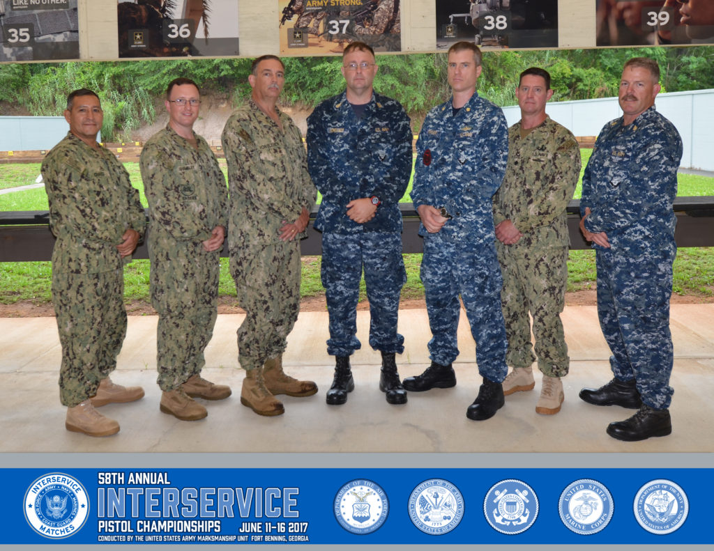 Interservice Pistol 2017 – US Navy Marksmanship Team